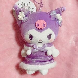 Sanrio Kuromi 50th Anniversary Snow Fantasy Mascot Plush